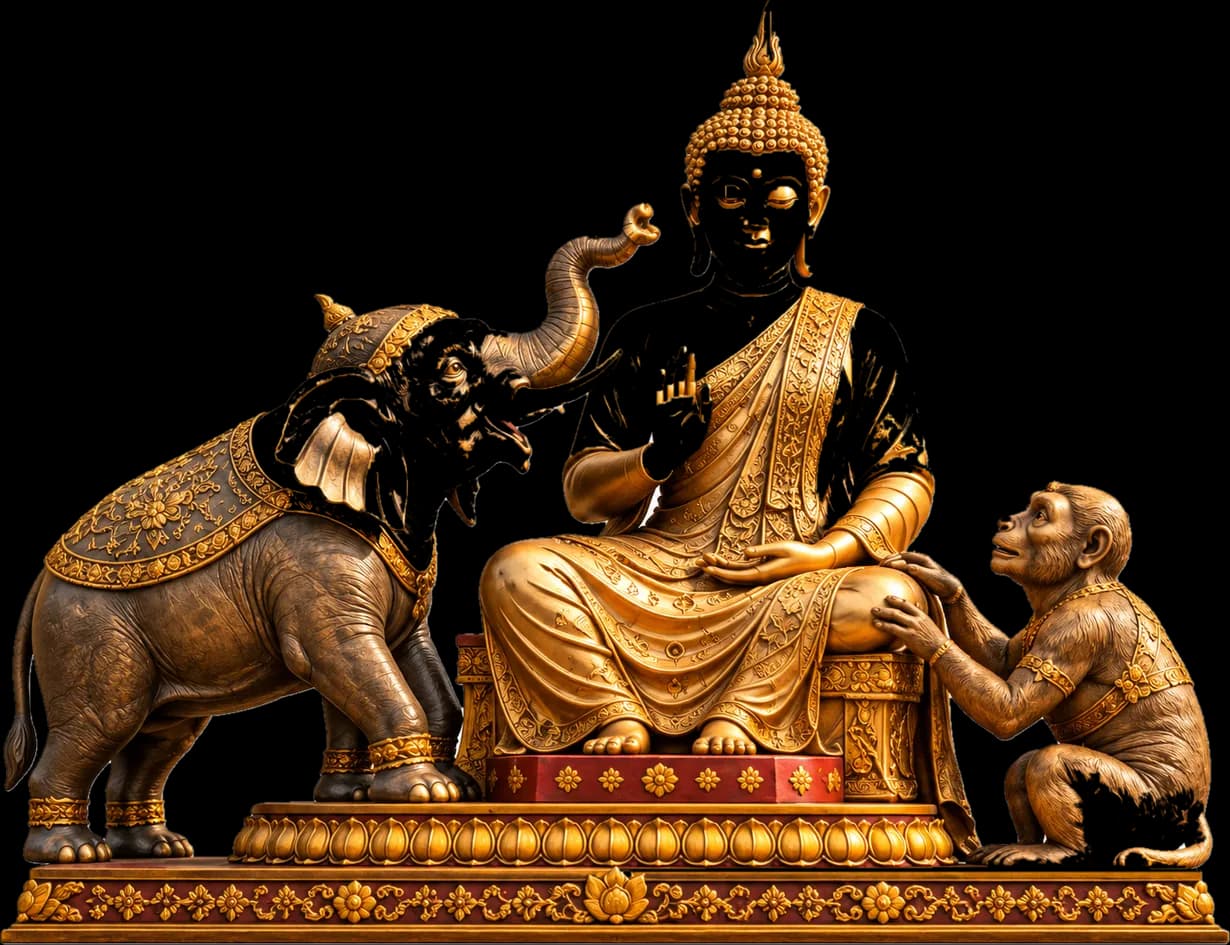 Buddha Rabu malam — Phra Lae Lei